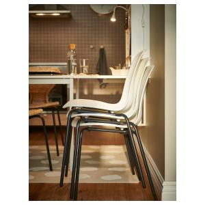 IKEA - silla, blancoSefast negro blanco/Sefast negro