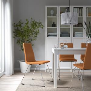 IKEA - silla, cromadoBomstad marrón dorado cromado/Bomstad…