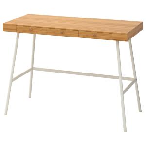 IKEA - escritorio, bambú, 102x49 cm bambú