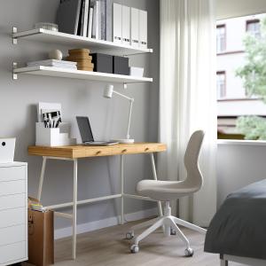 IKEA - escritorio, bambú, 102x49 cm bambú