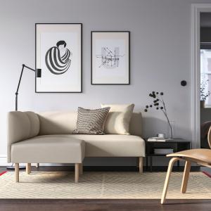 IKEA - Vissle beige/madera