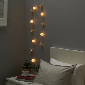 IKEA - farolillos LED, funciona a pilas - LIVSÅR interior/a…