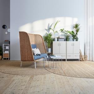 IKEA - alfombra, natural, 230 cm natural