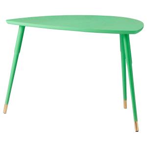 IKEA - mesa auxiliar, verde claro, 77x39 cm verde claro