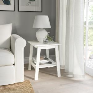 IKEA - mesa auxiliar, blanco, 55x45 cm blanco