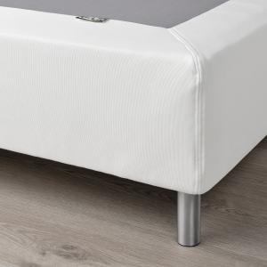 IKEA - base colchón con núcleo de muelles, blanco, 140x200…