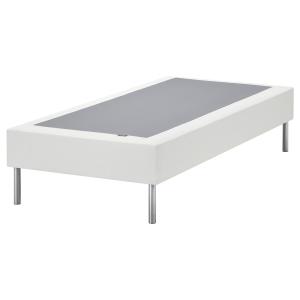 IKEA - base colchón con núcleo de muelles, blanco, 90x200 c…