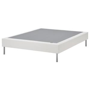 IKEA - base colchón con núcleo de muelles, blanco, 160x200…