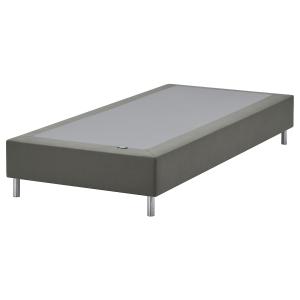 IKEA - base colchón con núcleo de muelles, gris oscuro, 90x…