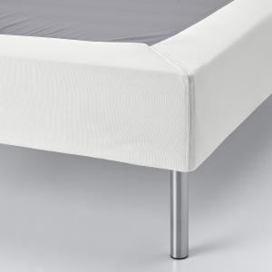 IKEA - somier de láminas   funda, blanco, 160x200 cm blanco…