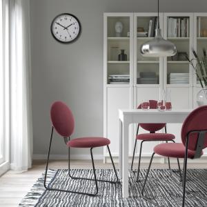 IKEA - silla, negroHakebo rojo oscuro negro/Hakebo rojo osc…