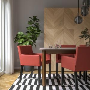 IKEA - sillón, negroGunnared marrón rojizo negro/Gunnared m…