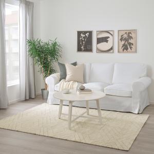 IKEA - alfombra, pelo corto, beige, 160x230 cm beige