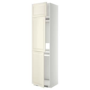 IKEA - Armario alto frigorífico blanco/Bodbyn hueso