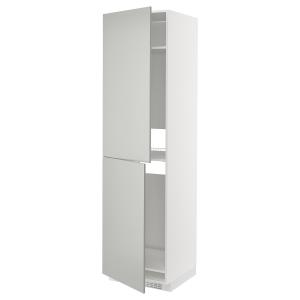 IKEA - aafrigocong, blancoHavstorp gris claro, 60x60x220 cm…