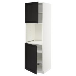 IKEA - aahorno 2ptbld, blancoLerhyttan tinte negro, 60x60x2…