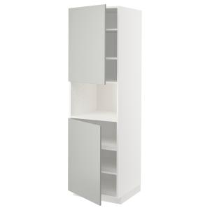 IKEA - aamicro 2ptbld, blancoHavstorp gris claro, 60x60x200…