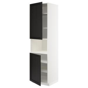 IKEA - aamicro 2ptbld, blancoLerhyttan tinte negro, 60x60x2…