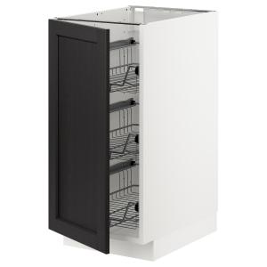 IKEA - abj cstrej, blancoLerhyttan tinte negro, 40x60 cm bl…