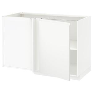 IKEA - abjesq bld, blancoVoxtorp blanco mate, 128x68 cm bla…