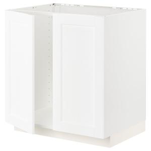 IKEA - abjfreg 2pt, blanco Enköpingblanco efecto madera, 80…