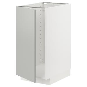 IKEA - abjfregclasif resid, blancoHavstorp gris claro, 40x6…