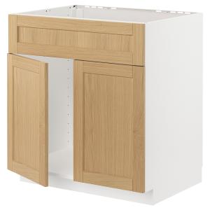 IKEA - abjfreg2ptfrt, blancoForsbacka roble, 80x60 cm blanc…