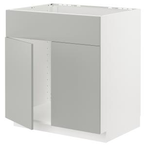 IKEA - abjfreg2ptfrt, blancoHavstorp gris claro, 80x60 cm b…