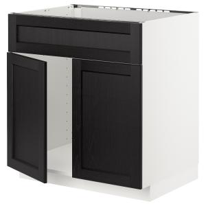 IKEA - abjfreg2ptfrt, blancoLerhyttan tinte negro, 80x60 cm…
