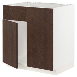 IKEA - abjfreg2ptfrt, blancoSinarp marrón, 80x60 cm blanco/…