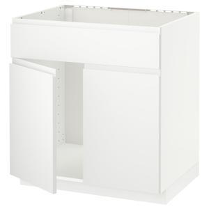 IKEA - abjfreg2ptfrt, blancoVoxtorp blanco mate, 80x60 cm b…