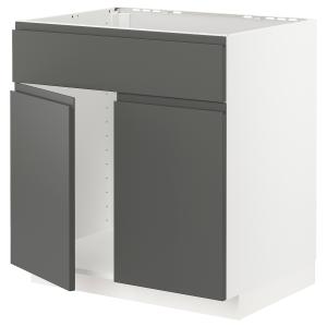 IKEA - abjfreg2ptfrt, blancoVoxtorp gris oscuro, 80x60 cm b…