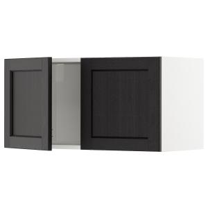 IKEA - aprd 2pt, blancoLerhyttan tinte negro, 80x40 cm blan…