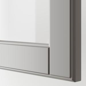 IKEA - aprd 2ptvdr, blancoBodbyn gris, 80x40 cm blanco/Bodb…