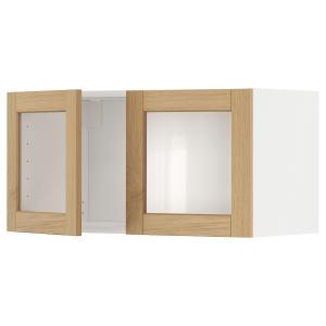 IKEA - aprd 2ptvdr, blancoForsbacka roble, 80x40 cm blanco/…