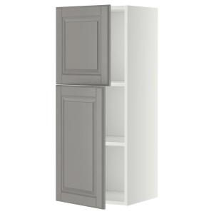 IKEA - aprd bld2pt, blancoBodbyn gris, 40x100 cm blanco/Bod…