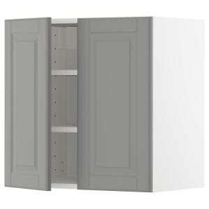 IKEA - aprd bld2pt, blancoBodbyn gris, 60x60 cm blanco/Bodb…