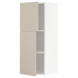 IKEA - aprd bld2pt, blancoHavstorp beige, 40x100 cm blanco/…