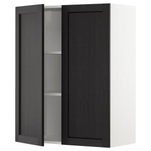 IKEA - aprd bld2pt, blancoLerhyttan tinte negro, 80x100 cm…