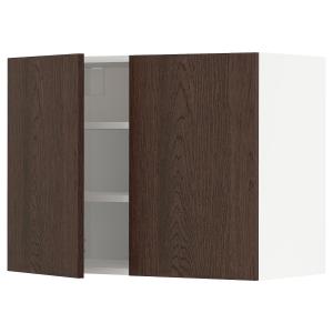 IKEA - aprd bld2pt, blancoSinarp marrón, 80x60 cm blanco/Si…