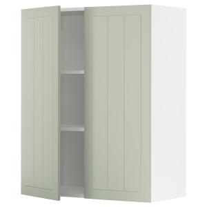 IKEA - aprd bld2pt, blancoStensund verde claro, 80x100 cm b…