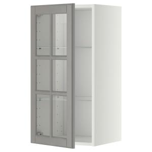 IKEA - aprd bldptvdr, blancoBodbyn gris, 40x80 cm blanco/Bo…