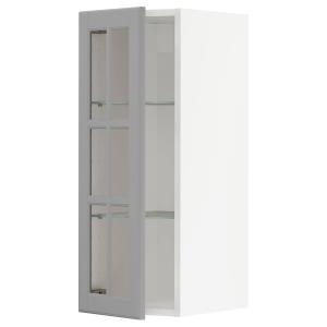 IKEA - aprd bldptvdr, blancoBodbyn gris, 30x80 cm blanco/Bo…