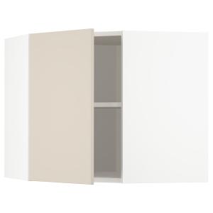 IKEA - aprdesq bld, blancoHavstorp beige, 68x60 cm blanco/H…