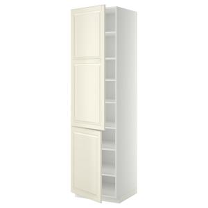 IKEA - armario alto con baldas y 2 puertas, blancoBodbyn hu…