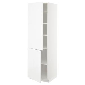 IKEA - armario alto con baldas y 2 puertas, blancoRinghult…
