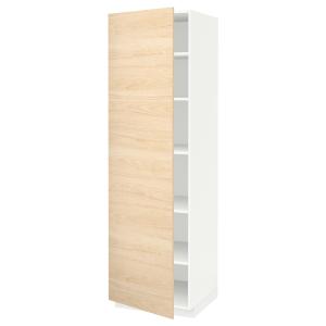 IKEA - armario alto con baldas, blancoAskersund efecto fres…