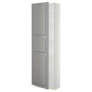 IKEA - armario alto con baldas, blancoBodbyn gris, 60x37x20…