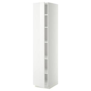 IKEA - armario alto con baldas, blancoRinghult blanco, 40x6…