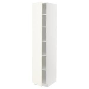 IKEA - armario alto con baldas, blancoVallstena blanco, 40x…
